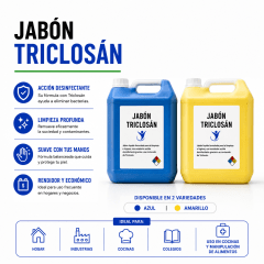 Jabón triclosán