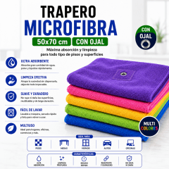 Trapero microfibra