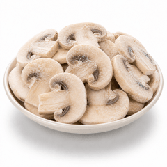 Champiñones laminados