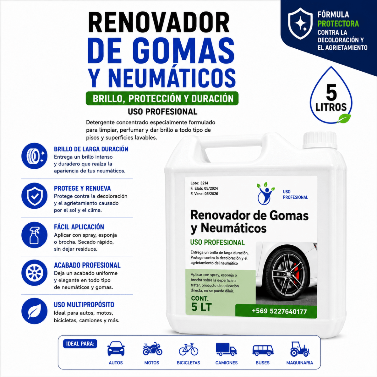 Renovador de gomas y neumáticos1