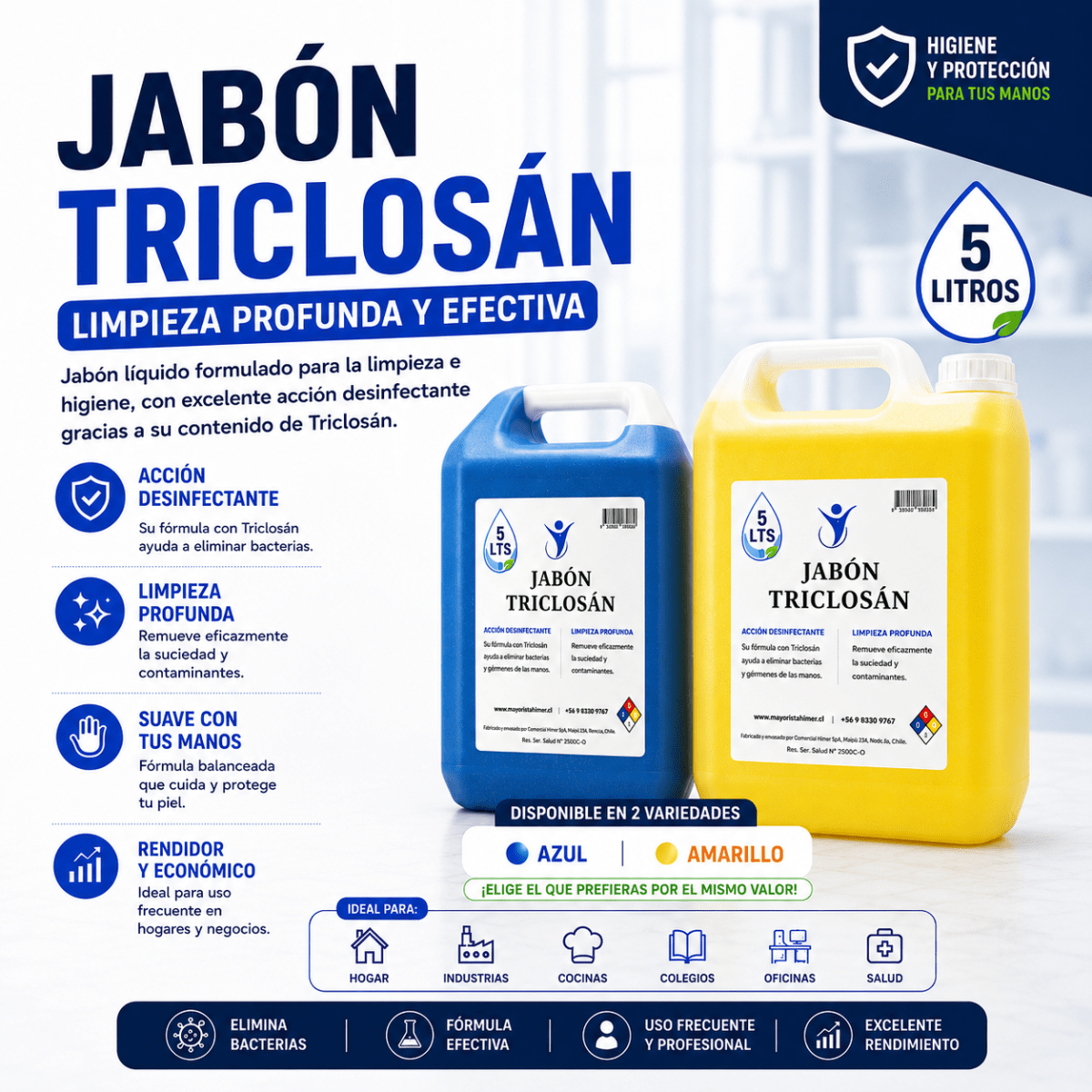 Jabón triclosán1