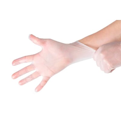 Guante de Vinilo Mred (T) 100 unid1