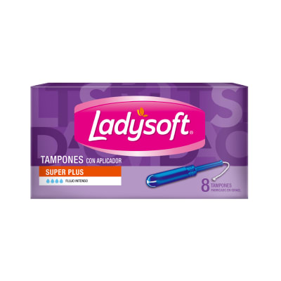 Tampones Femeninos Ladysoft 8 unid1