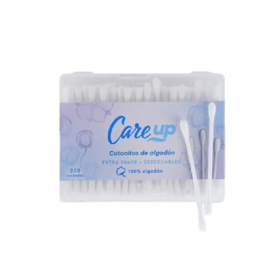 Cotonitos de Algodón Care Up 200 unid1