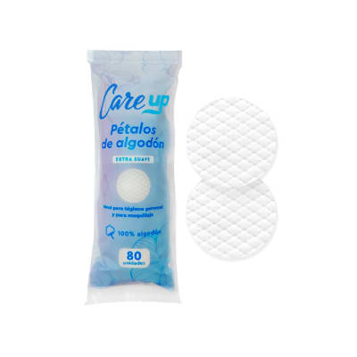 Pétalos de Algodón Care Up 80 unid1