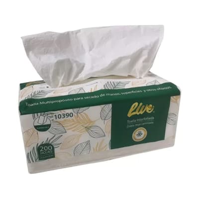 Interfoliado Live 200 unid1