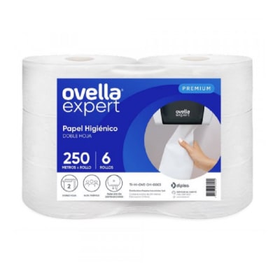 Higiénico Ovella Expert 6x250 mts1