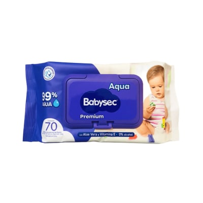 Toalla Húmeda Babysec 70 unid1