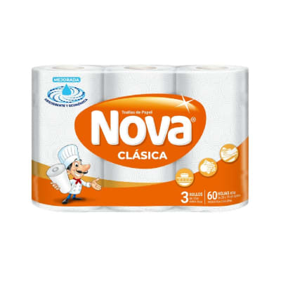 Toalla de Papel Nova 3x12 mts1