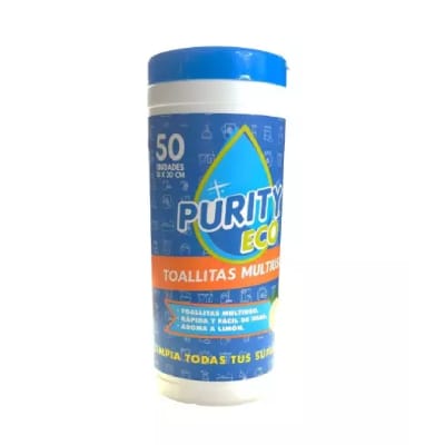 Toalla Húmeda Purity Eco 50 unid1