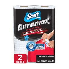 Toalla de Papel Scott Duramax 2x52 Paños