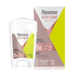 Desodorante Barra Rexona Clinical (SC) 48 grs