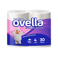 Higiénico Ovella 4x30 mts