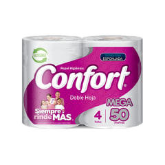 Higiénico Confort 4X50 mts