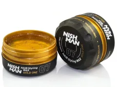 Nishman Hair Styling Wax 07 Gold One unidad