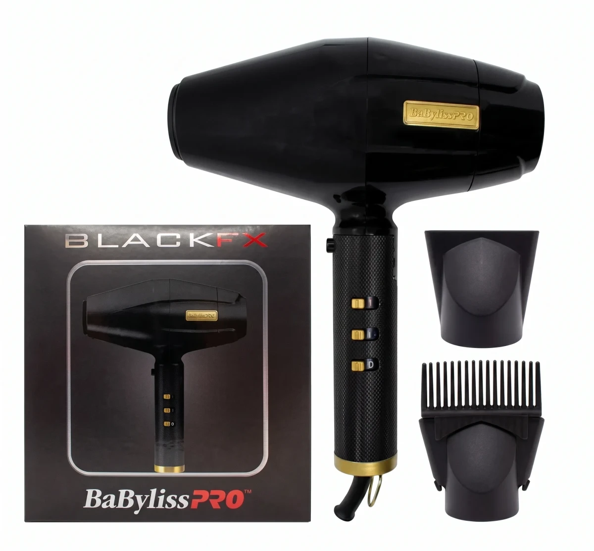 BaBylissPRO Secador Black unidad2