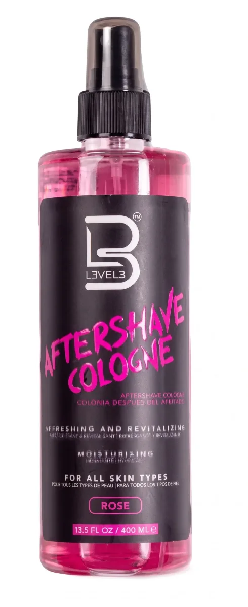 L3VEL3 After Shave Cologne Rose unidad2