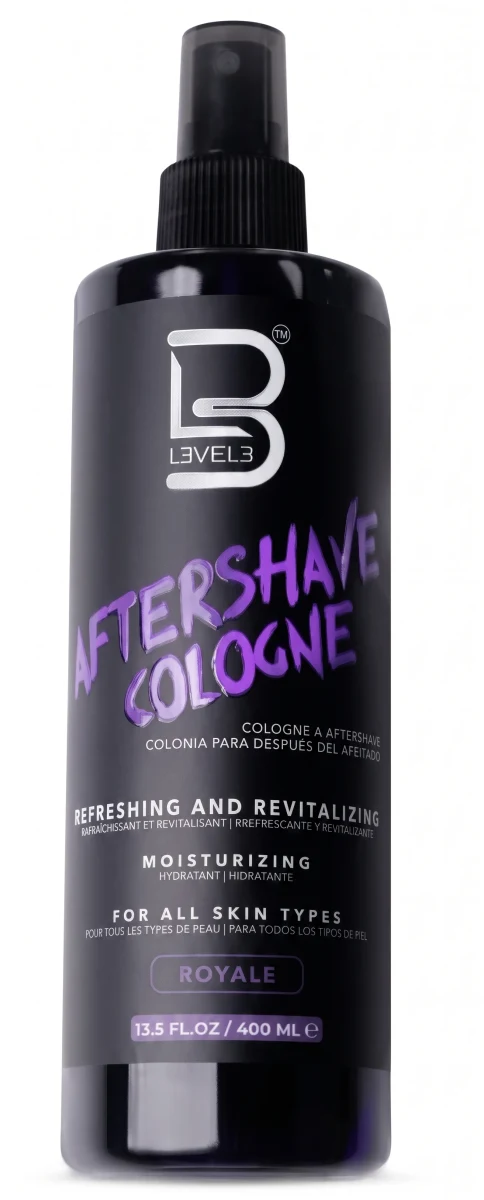 L3VEL3 After Shave Cologne Royale unidad2