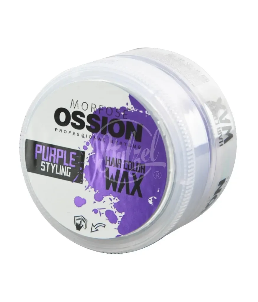 Ossion Wax Hair Color Purple unidad1