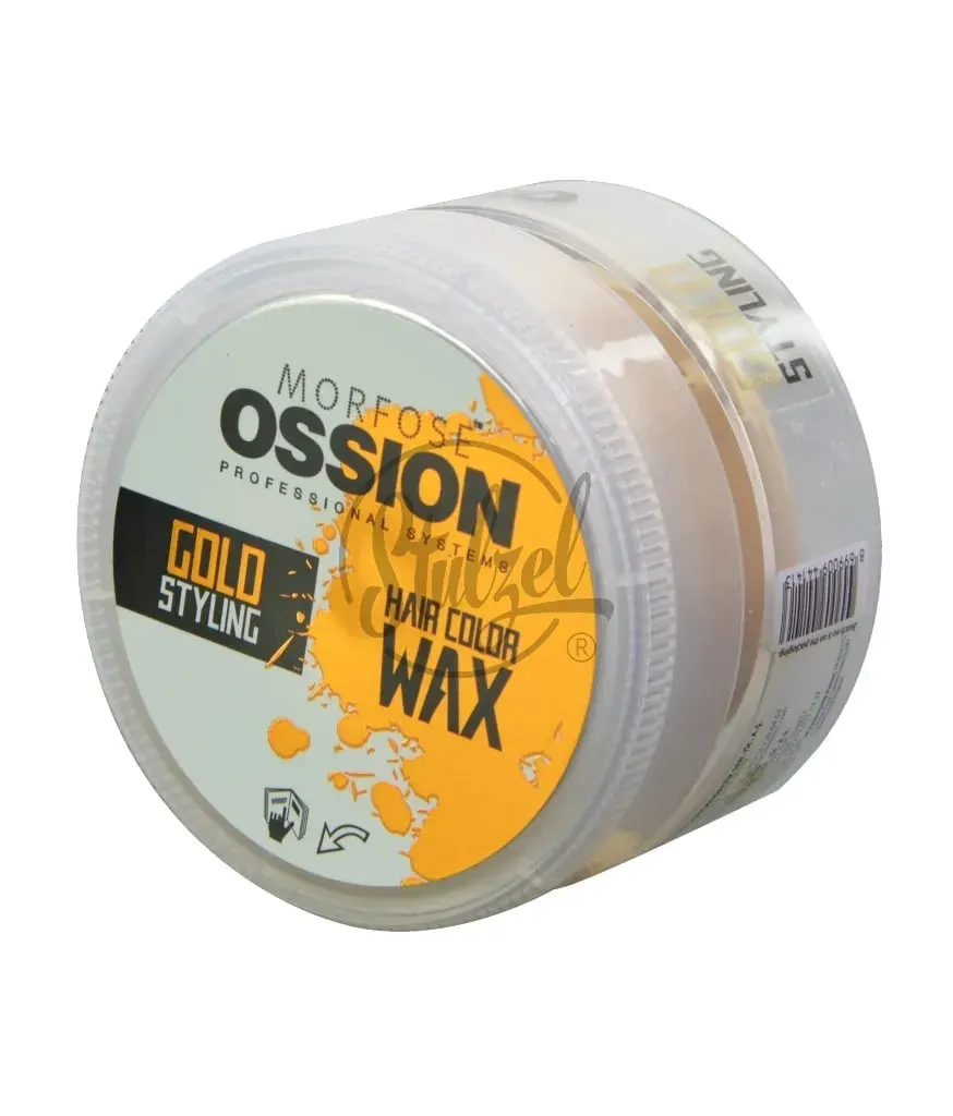 Ossion Wax Hair Color Gold unidad1