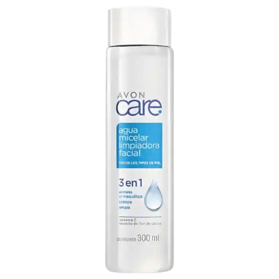 AGUA MICELAR LIMPIADORA FACIAL 3 EN 1 AVON CARE 300 ML1