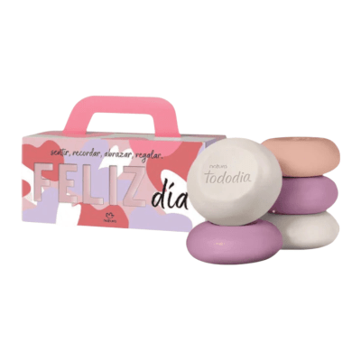 CAJA DE JABONES FELIZ DIA 5 UND1