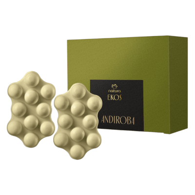 CAJA DE JABONES MASAJEADORES ANDIROBA EKOS 2 UND1