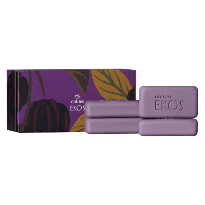 CAJA DE JABONES PITANGA PRETA EKOS 4 UND1