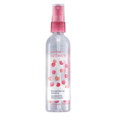 COLONIA CON DESTELLOS BLOSSOMING PETALS AVON SENSES 120 ML1