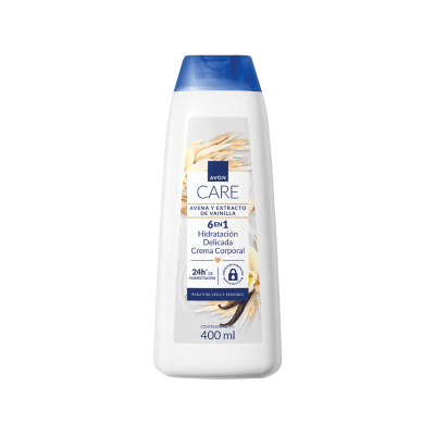 CREMA CORPORAL AVENA Y EXTRACTO DE VAINILLA AVON CARE 400 ML1