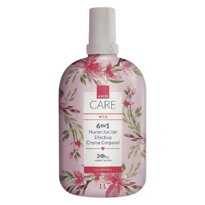 CREMA CORPORAL AVON CARE MILK ROSADO 1 LITRO1