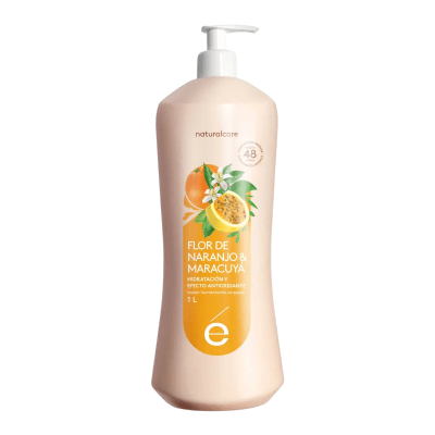 CREMA CORPORAL FLOR DE NARANJO Y MARACUYA NATURALCARE 1 LITRO1