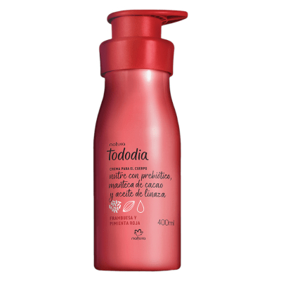 CREMA CORPORAL FRAMBUESA Y PIMIENTA ROJA TODODIA 400 ML1