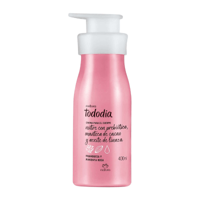 CREMA CORPORAL FRAMBUESA Y PIMIENTA ROSA TODODIA 400 ML1