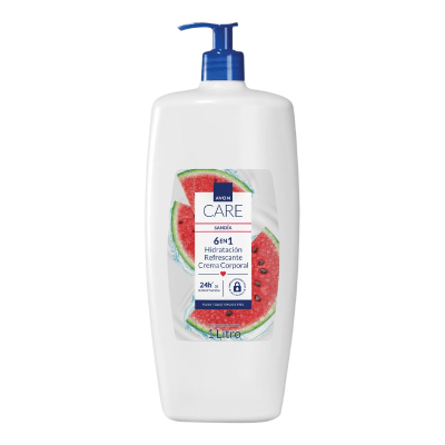 CREMA CORPORAL SANDIA AVON CARE 1 LITRO1