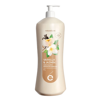 CREMA CORPORAL VAINILLA Y JAZMIN NATURALCARE 1 LITRO1