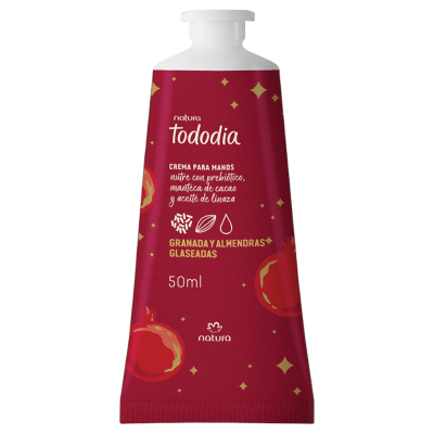 CREMA DE MANOS GRANADA Y ALMENDRAS GLASEADAS TODODIA 50 ML1