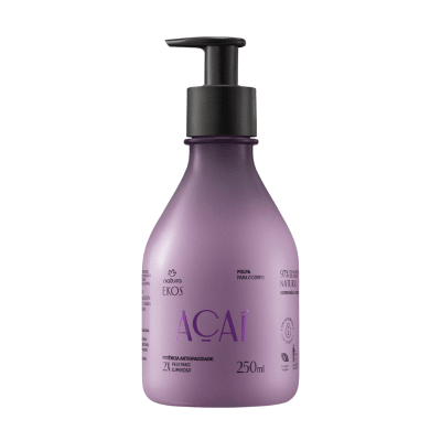 CREMA HIDRATANTE CORPORAL CON BRILLO ACAI EKOS 250 ML1