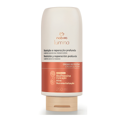 CREMA PARA PEINAR NUTRICION Y REPARACION PROFUNDA LUMINA 250 ML1