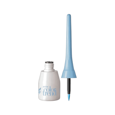 DELINEADOR LIQUIDO PARA OJOS AZUL PASTEL COLOR TREND AVON1