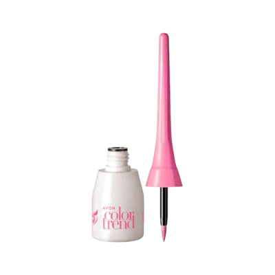 DELINEADOR LIQUIDO PARA OJOS ROSA CIBERNETICO COLOR TREND AVON1