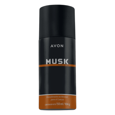 DESODORANTE AEROSOL MUSK FOR MEN 150 ML1