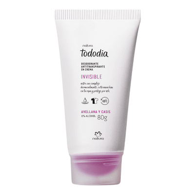 DESODORANTE EN CREMA AVELLANA Y CASIS TODODIA 80 G1