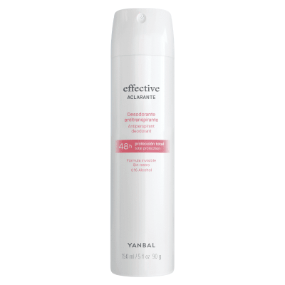DESODORANTE EN SPRAY AEROSOL ACLARANTE EFFECTIVE 150 ML1