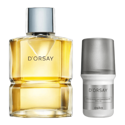 DUO DORSAY PERFUME + DESODORANTE ROLL ON1