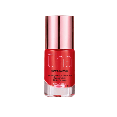 ESMALTE 3D GEL MOSAICO 665 PASO 2 UNA 8 ML1