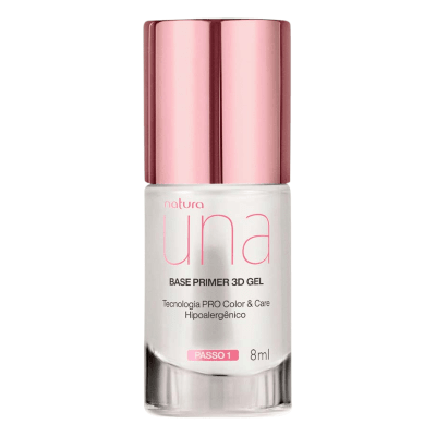 ESMALTE BASE PRIMER 3D GEL PASO 1 UNA NATURA1