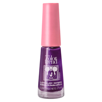 ESMALTE PARA UÑAS MAGIA PURPURA COLOR TREND DISNEY AVON 7 ML1