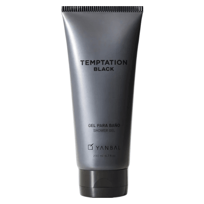 GEL PARA BAÑO TEMPTATION BLACK 200 ML1