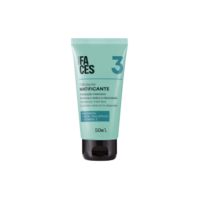 HIDRATANTE MATIFICANTE CONTROL OLEOSIDAD FACES NATURA 50 ML1